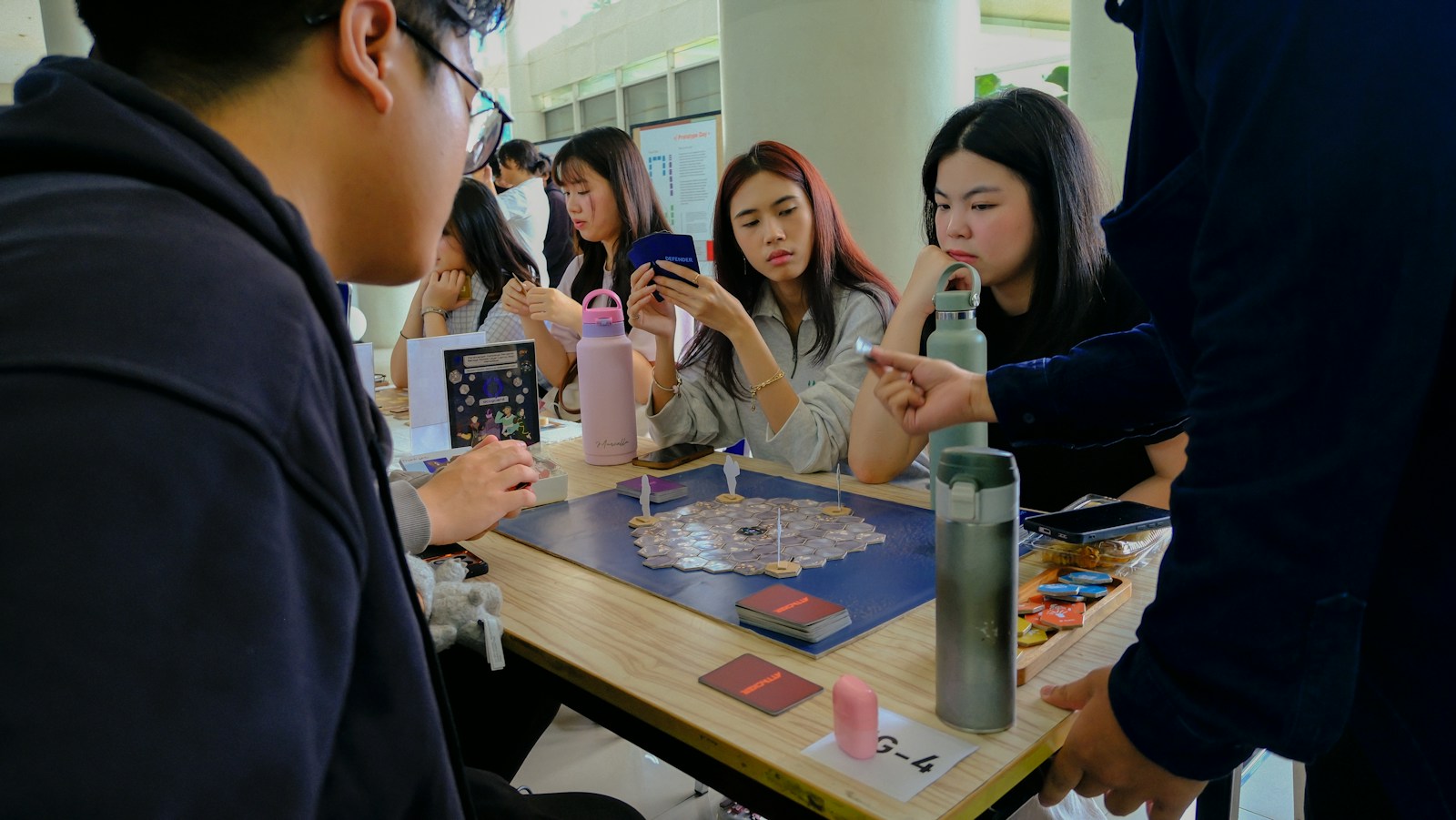 People playing tabletop games in Berlin